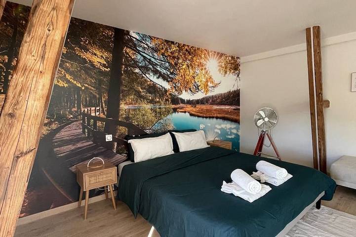 Location de vacances pour 2 personnes, avec terrasse ainsi que jacuzzi et sauna à Guewenheim - 2