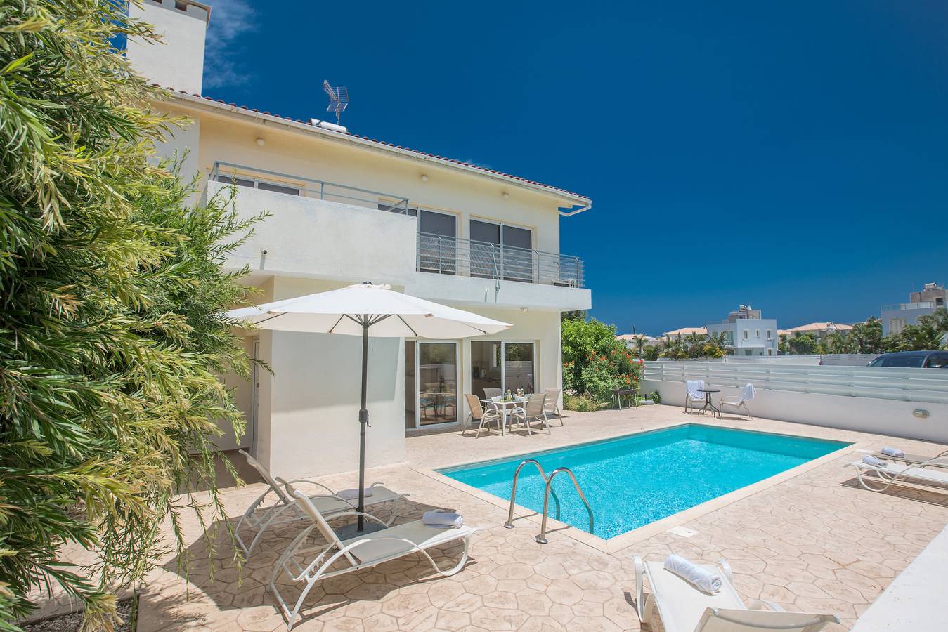 Villa for 6 personer med have in Protaras, Syd Cypern