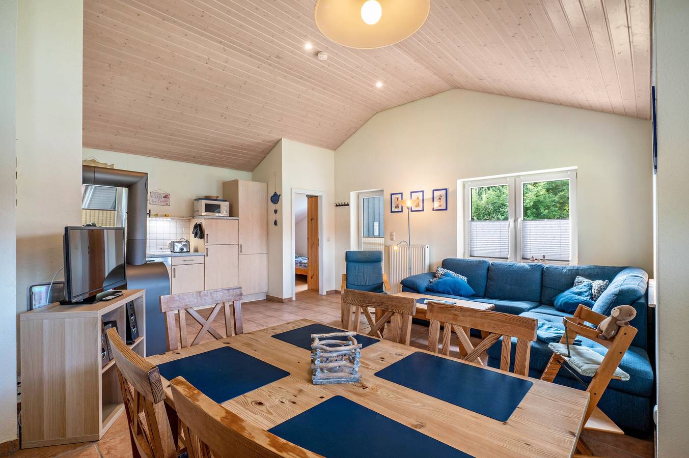 Ferienhaus Birkenlund mit privater Terrasse, Garten und Wlan in Otterndorf, zwei Hunde erlaubt in Otterndorf, Cuxland