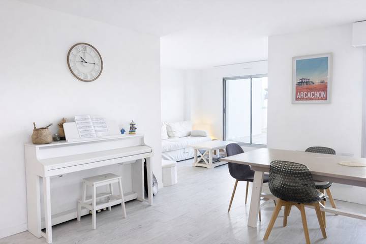 Gîte pour 6 personnes, avec balcon, adapté aux familles dans Office De Tourisme D Arcachon - 3