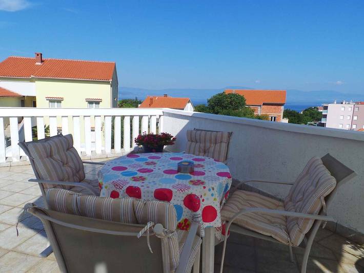 Ferienwohnung für 2 Personen, mit Garten in Njivice - 4