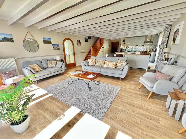 Location de vacances pour 7 personnes, avec vue et jardin, animaux acceptés à Léhon - 3