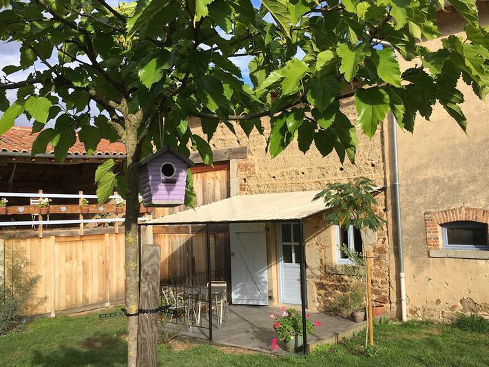 Gîte pour 2 personnes, avec jardin