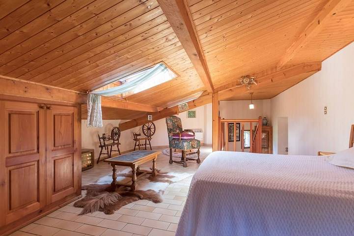 Ganze Wohnung, Großes Studio mit Mezzanine, Garten und Parkplatz für 4 Personen - Villar-Saint-Pancrace in Villar-Saint-Pancrace, Briançon und Umgebung