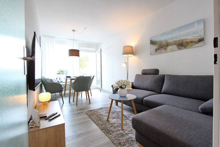Ferienwohnung für 3 Personen, mit Balkon und Sauna in Grömitz