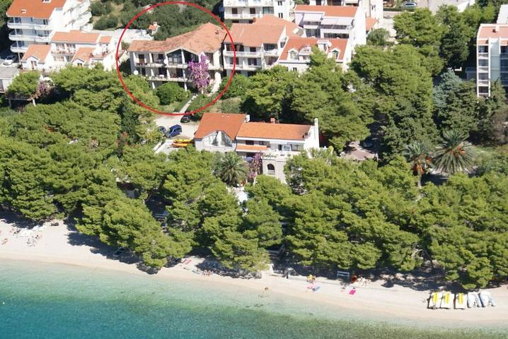 Maison d’hôte pour 2 personnes, avec jardin et terrasse à Tučepi