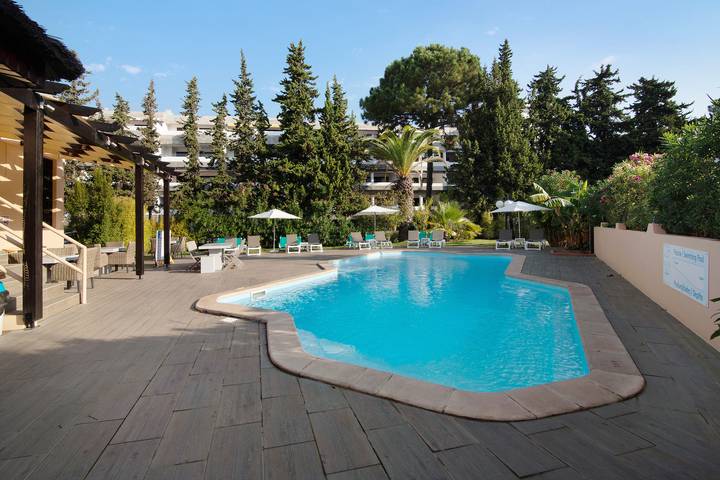 Ferienwohnung für 5 Personen, mit Kinderpool und Garten sowie Balkon in Albufeira - 2