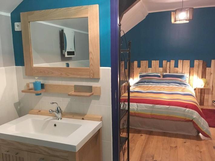 Location de vacances pour 2 personnes, avec Terrasse ainsi que Jardin et Vue à Brassy