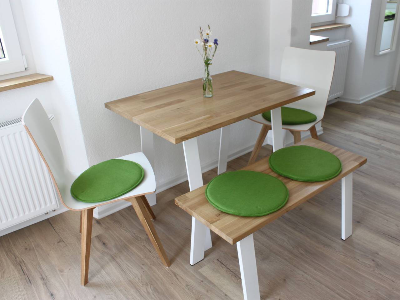 Ganze Wohnung, Ferienwohnung 3, 54 qm, 1 Schlafzimmer mit Doppelbett und 1 Schlafsofa, max. 4 Personen in Burladingen, Neckar-Alb