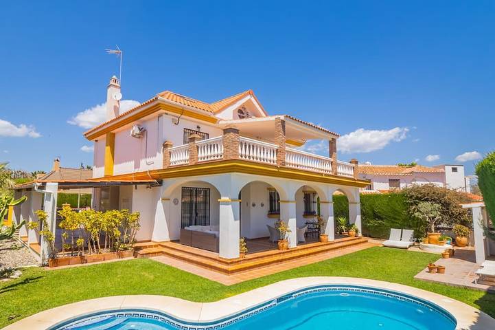 Villa voor 10 personen, met terras en tuin in Malaga