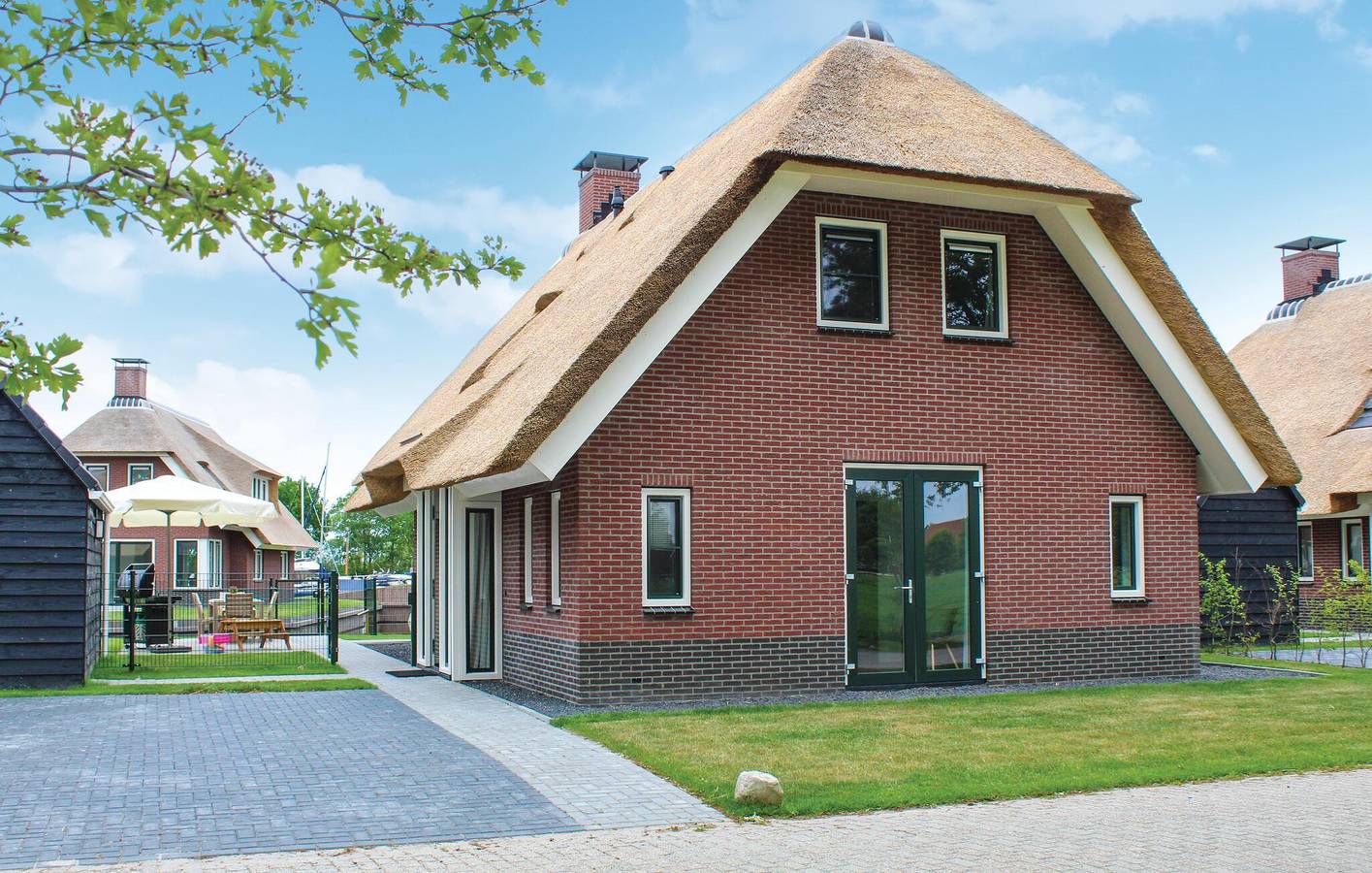 Ferienhaus für 8 Personen mit Terrasse in Idskenhuizen, Ijsselmeer