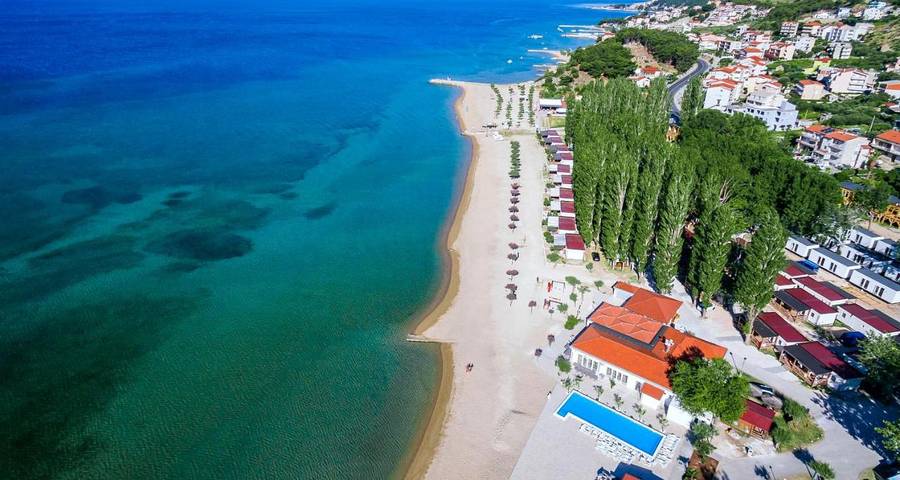 Camping pour 8 personnes, avec jardin et piscine dans Split-Dalmatie
