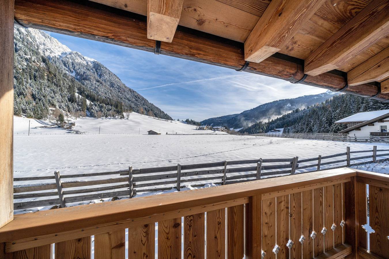 Ganze Wohnung, Ferienwohnung "Larch Soge Apt Karin" mit Bergblick, 2 privaten Terrassen und 2 Balkonen in Bichl (Ratschings), Ratschings