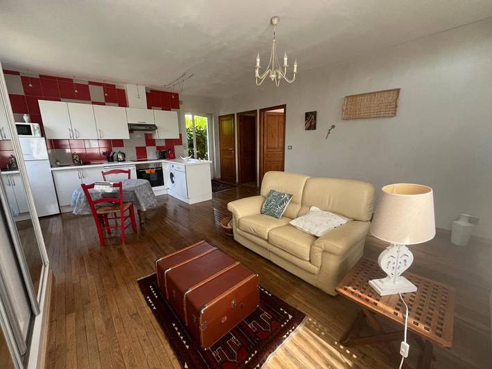 Location de vacances pour 2 personnes, avec Terrasse ainsi que Jardin et Vue à Ingrandes-de-Touraine
