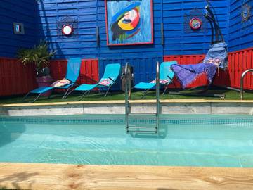 Chambre d’hôte pour 2 personnes, avec piscine ainsi que jardin et terrasse à Saint-Maurice-la-Fougereuse