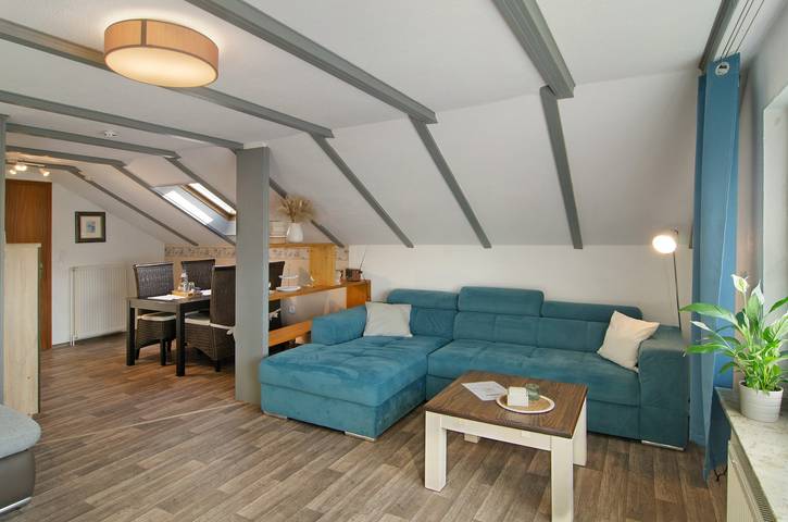 Ferienwohnung für 3 Personen, mit Garten