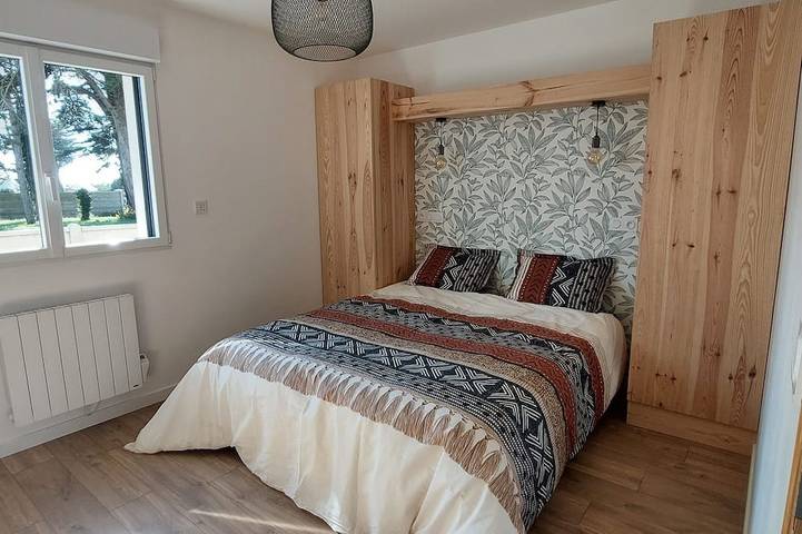 Maison de vacances au coeur des dunes de Lindbergh, proche de Portbail in Port-Bail-sur-Mer, Côte de la Déroute