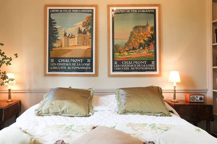 Location de vacances pour 8 personnes, avec piscine ainsi que jardin et terrasse à Saint-Paterne-Racan - 4