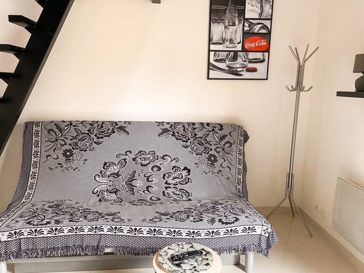 Studio pour 4 personnes, avec Terrasse et Jardin