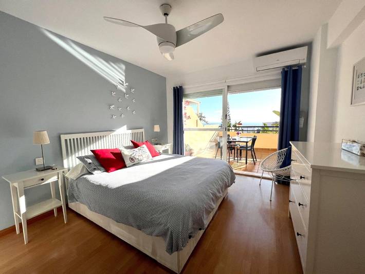 Location de vacances pour 4 personnes, avec jardin à Mijas