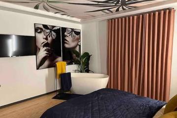 Gîte pour 4 personnes, avec jardin à Bischheim