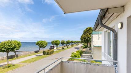 Ferienwohnung für 2 Personen, mit Balkon, mit Haustier in Kieler Förde