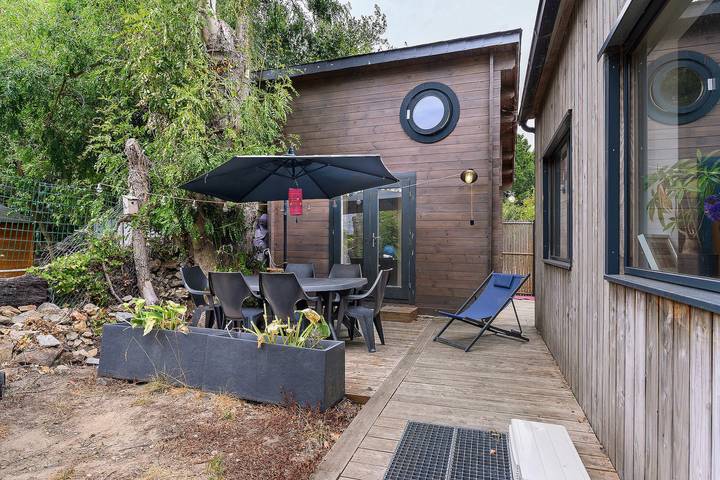Chalet pour 2 personnes, avec Jardin