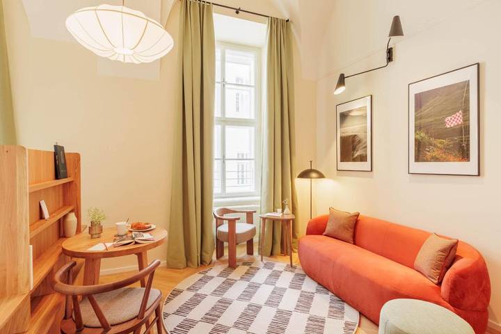 Ferienhaus für 4 Personen, mit Terrasse und Ausblick in Stephansdom