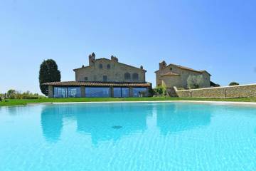 Villa Con Piscina per 8 Persone in Arezzo, Provincia di Arezzo, Foto 3