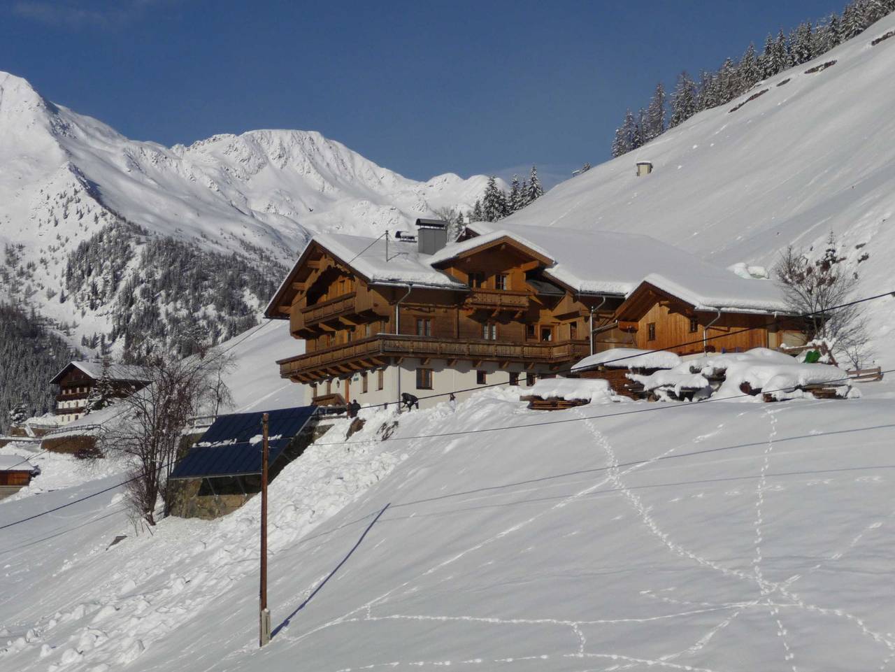 Apartmenthaus Gutwenger - Selmerhof - Comfort Doppelzimmer in Innervillgraten, Osttirol