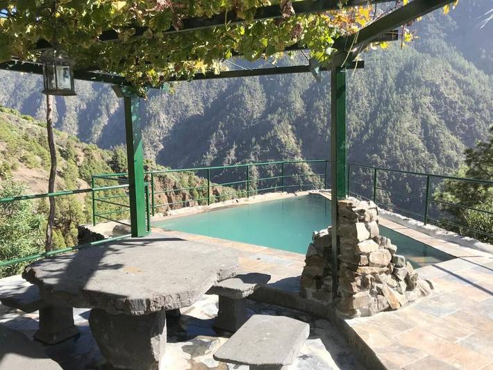 Albergue para 6 personas, con jardín además de vistas y piscina en La Palma - 3