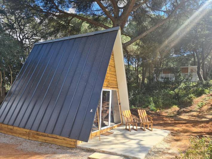 Parc de vacances pour 4 personnes, avec piscine ainsi que jardin et vue, animaux acceptés à Setúbal - 3