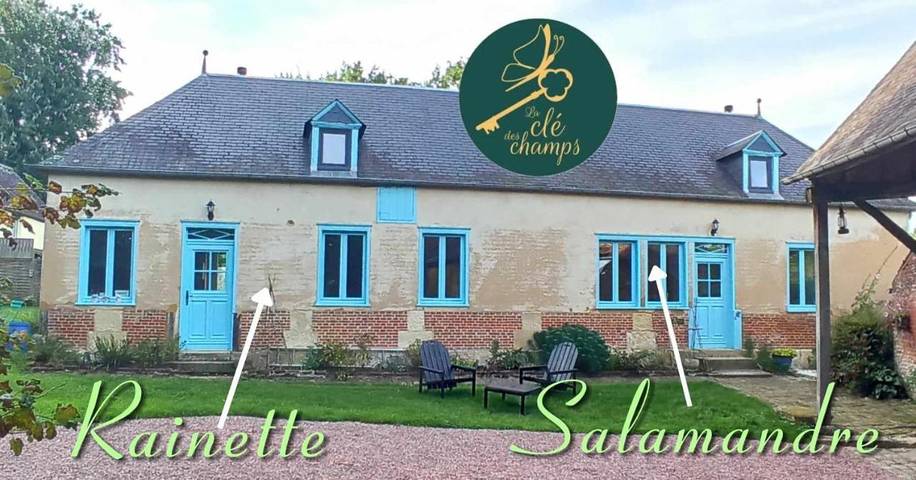 Location de vacances pour 4 personnes, avec vue et jardin dans Luchy