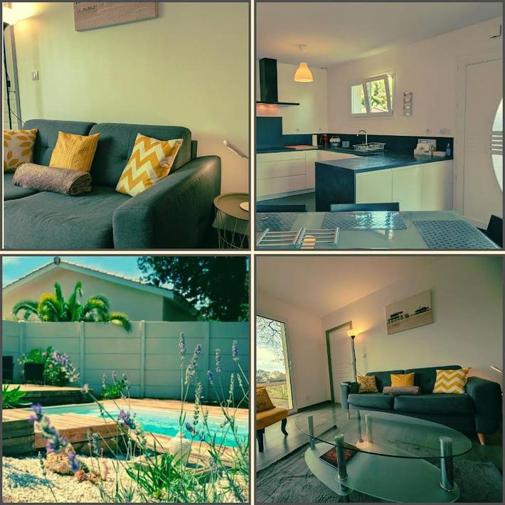 Location de vacances pour 4 personnes, avec jardin et jacuzzi à Cussac-Fort-Médoc - 4