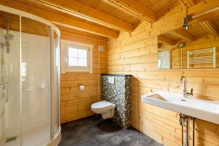 Lodge für 6 Personen, mit Seeblick und Balkon/Terrasse sowie Terrasse in Südholland - 4