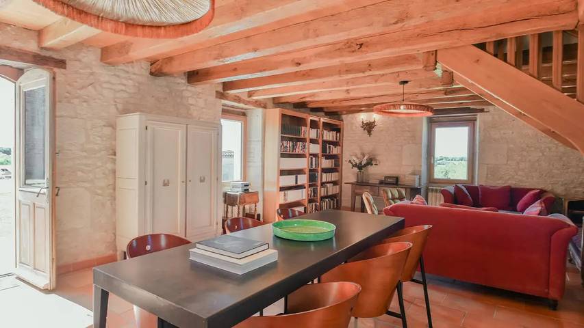 Location de vacances pour 7 personnes, avec piscine et jardin, animaux acceptés à Montaigu-de-Quercy - 4