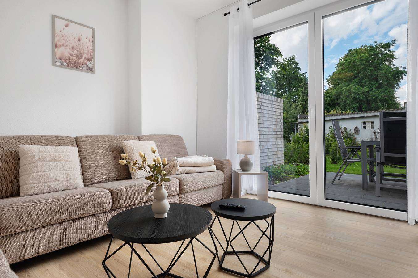 Ferienhaus 'Das Strandhaus' mit privater Terrasse, privatem Garten und Wi-Fi in Lembruch, Landkreis Diepholz