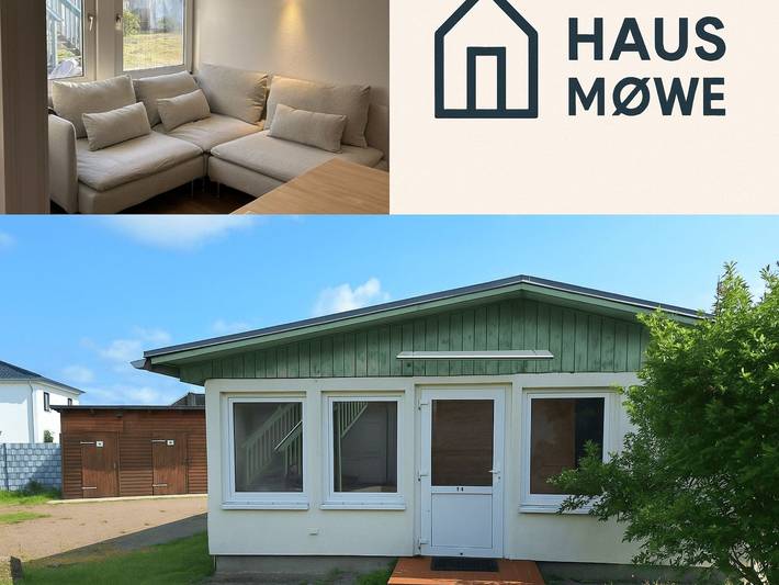 Bungalow für 4 Personen, mit Garten und Terrasse in Zempin