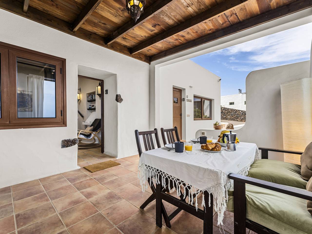 Ganze Wohnung, Ländliche Wohnung in Las Breñas mit Pool und Terrasse in Las Breñas, Yaiza