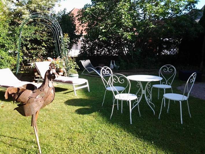 Chambre d’hôte pour 2 personnes, avec Terrasse ainsi que Jardin et Vue