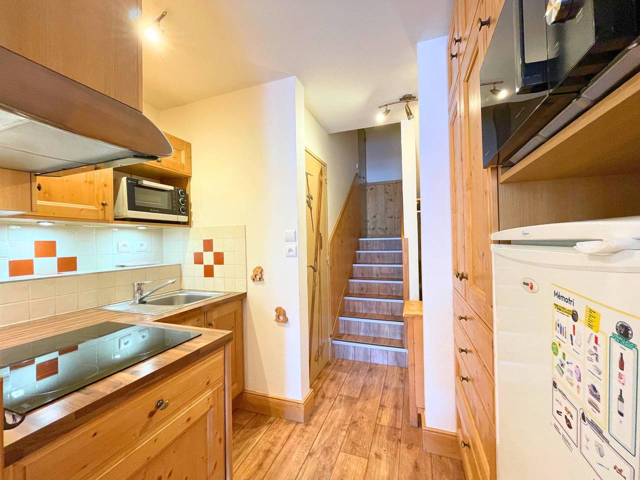 Apartamento entero, Apartamento dúplex para 6 con cocina equipada en Les Menuires in Les Menuires, Saint-Martin-de-Belleville