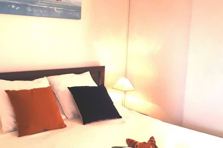 Entire apartment, T2 apartment + 2 terraces + 1 private secure Parking + WIFI + TV. in Biarritz, Bayonne region