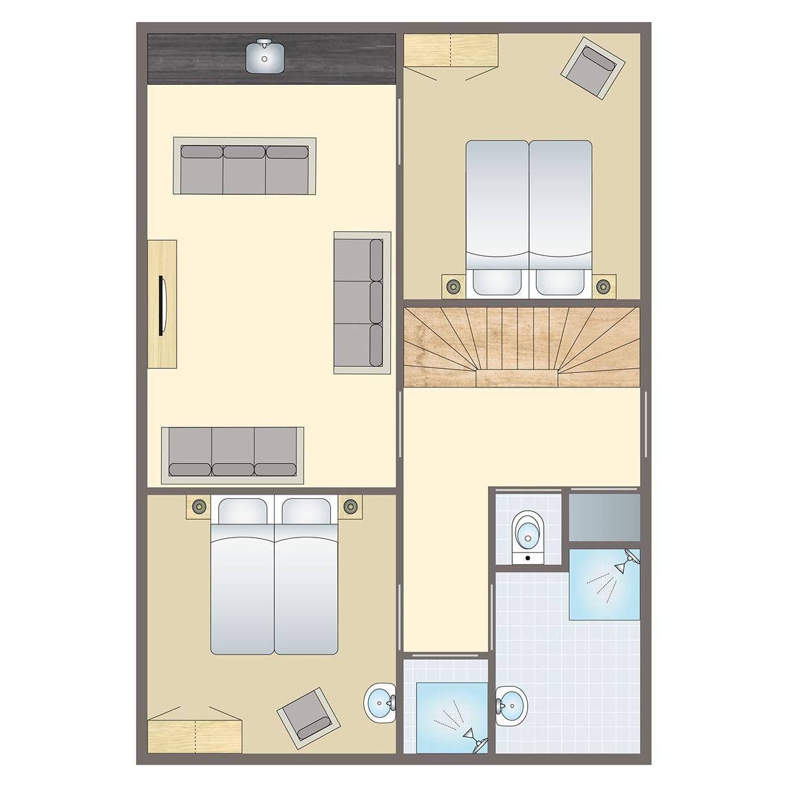 Bungalow für 12 Personen mit Balkon/Terrasse in Oostmahorn, Lauwersmeer