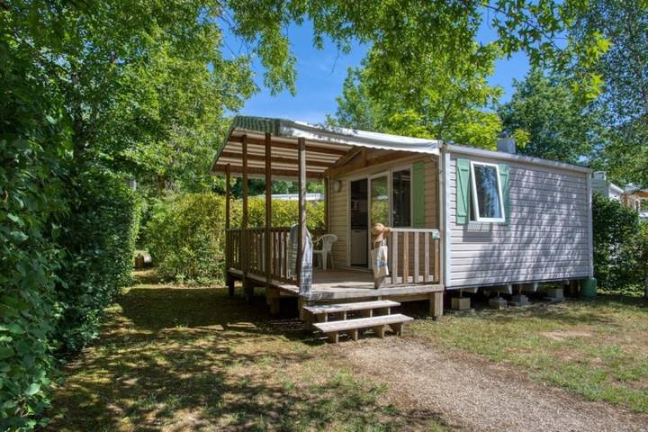 Mobil home pour 2 personnes, avec bassin pour enfant à Groléjac - 4