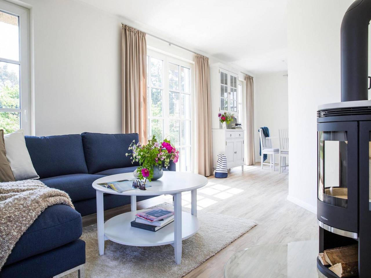 Luxushaus Boddenküste mit Sauna in Bodstedt, Fuhlendorf