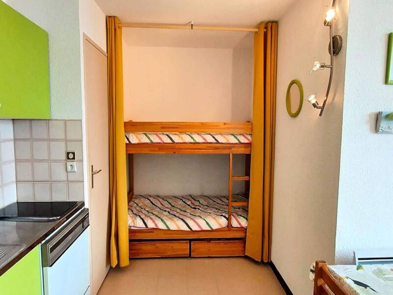 Apartamento entero, 2 Habitaciones para 6 Personas in Réallon, Parque Nacional de los Ecrins