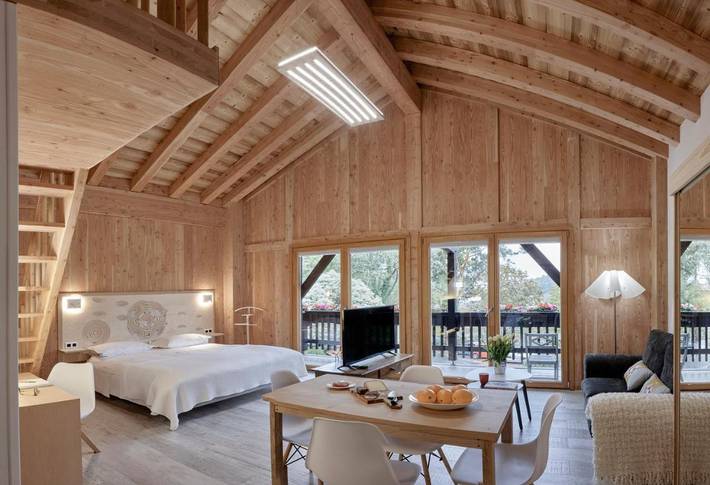 Casa rural para 4 personas, con piscina y sauna además de vistas y jardín, Familias con niños en el País Vasco - 2