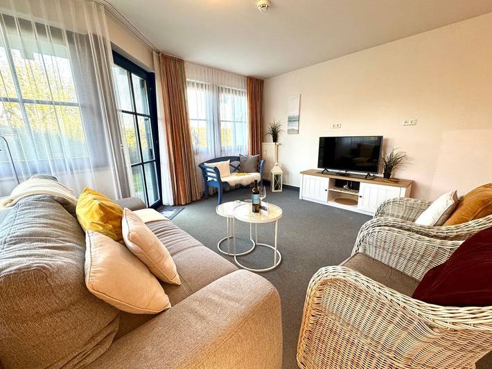 Ferienwohnung für 4 Personen, mit Terrasse am Saaler Bodden