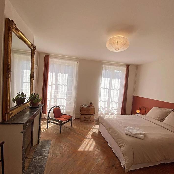 Appartement de vacances pour 2 personnes, avec Balcon et Terrasse ainsi que Jardin et Vue