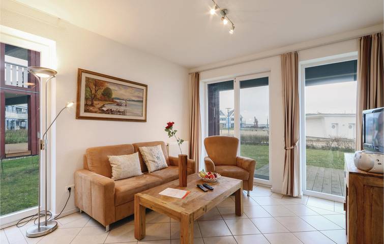 Ferienwohnung für 4 Personen, mit Seeblick und Terrasse sowie Sauna, mit Haustier in Rechlin - 4